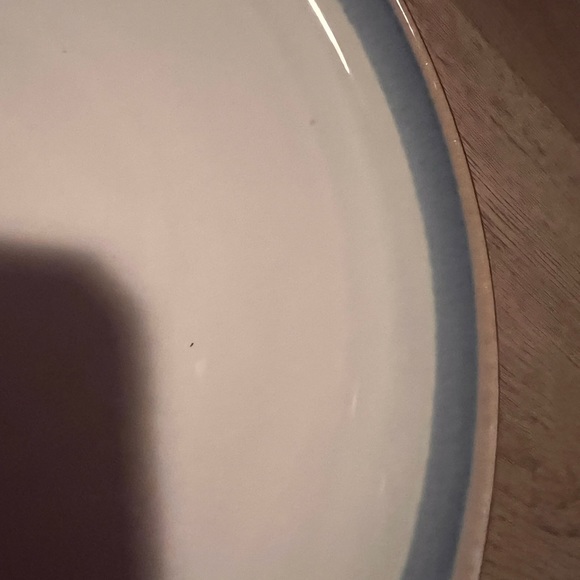 Set Of 3 Denby Blue salad plate 8 7/8" - Picture 2 of 7